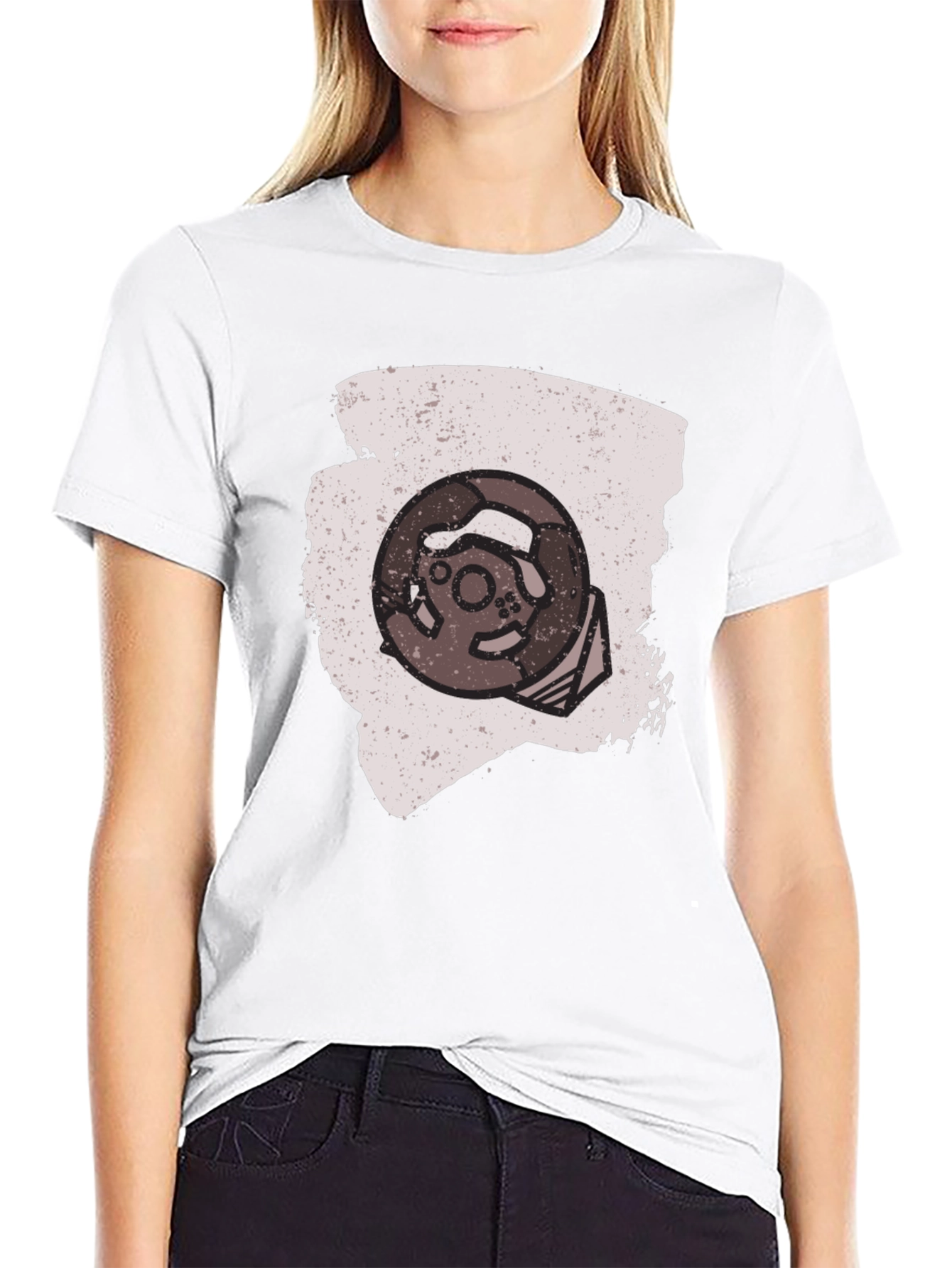 Retro Gaming Wheel Graphic Tee - Gamer Style