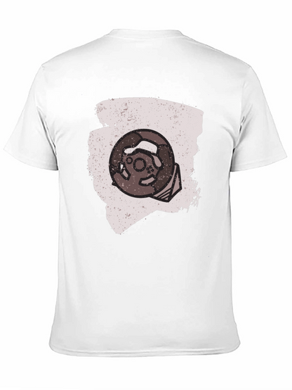 Retro Gaming Wheel Graphic Tee - Gamer Style