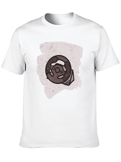 Retro Gaming Wheel Graphic Tee - Gamer Style