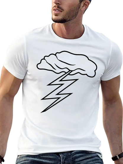 Stormy Weather Graphic Tee - Mens Black T-Shirt