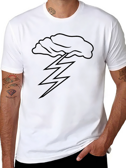 Stormy Weather Graphic Tee - Mens Black T-Shirt