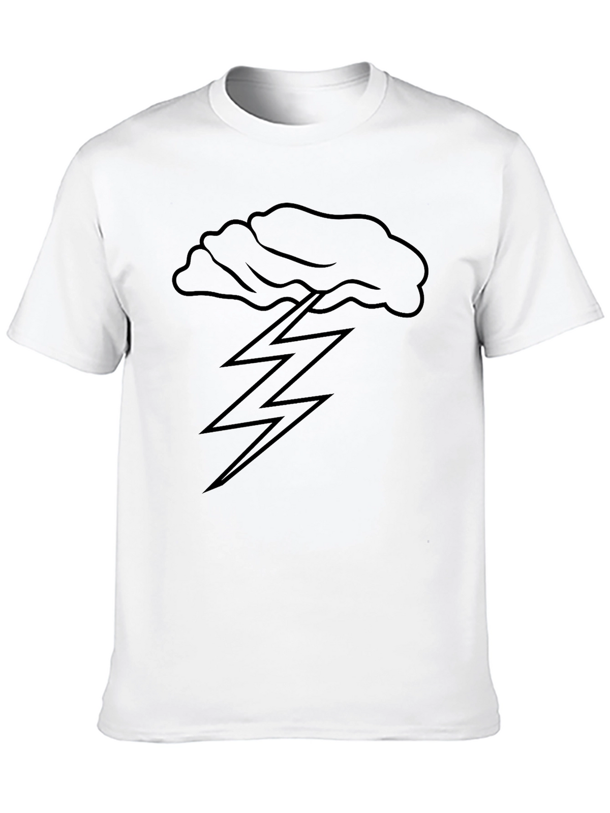 Stormy Weather Graphic Tee - Mens Black T-Shirt