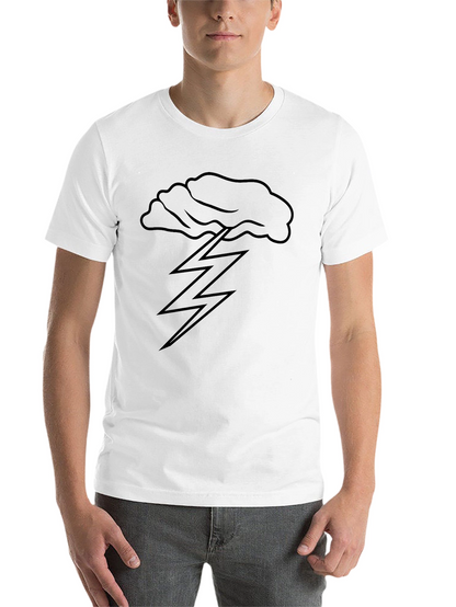 Stormy Weather Graphic Tee - Mens Black T-Shirt