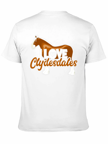 I Love Clydesdales Graphic Tee
