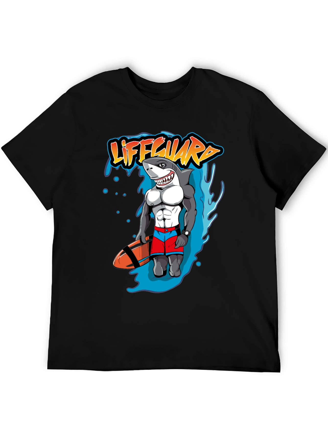 Lifeguard Shark Graphic Tee