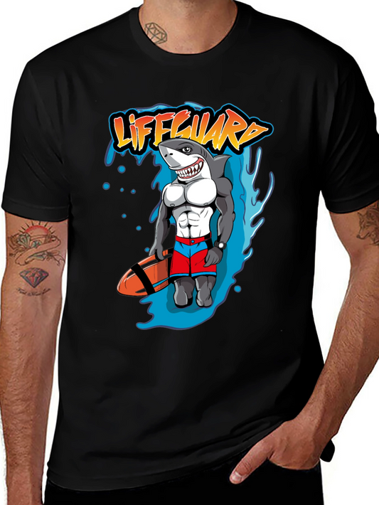 Lifeguard Shark Graphic Tee