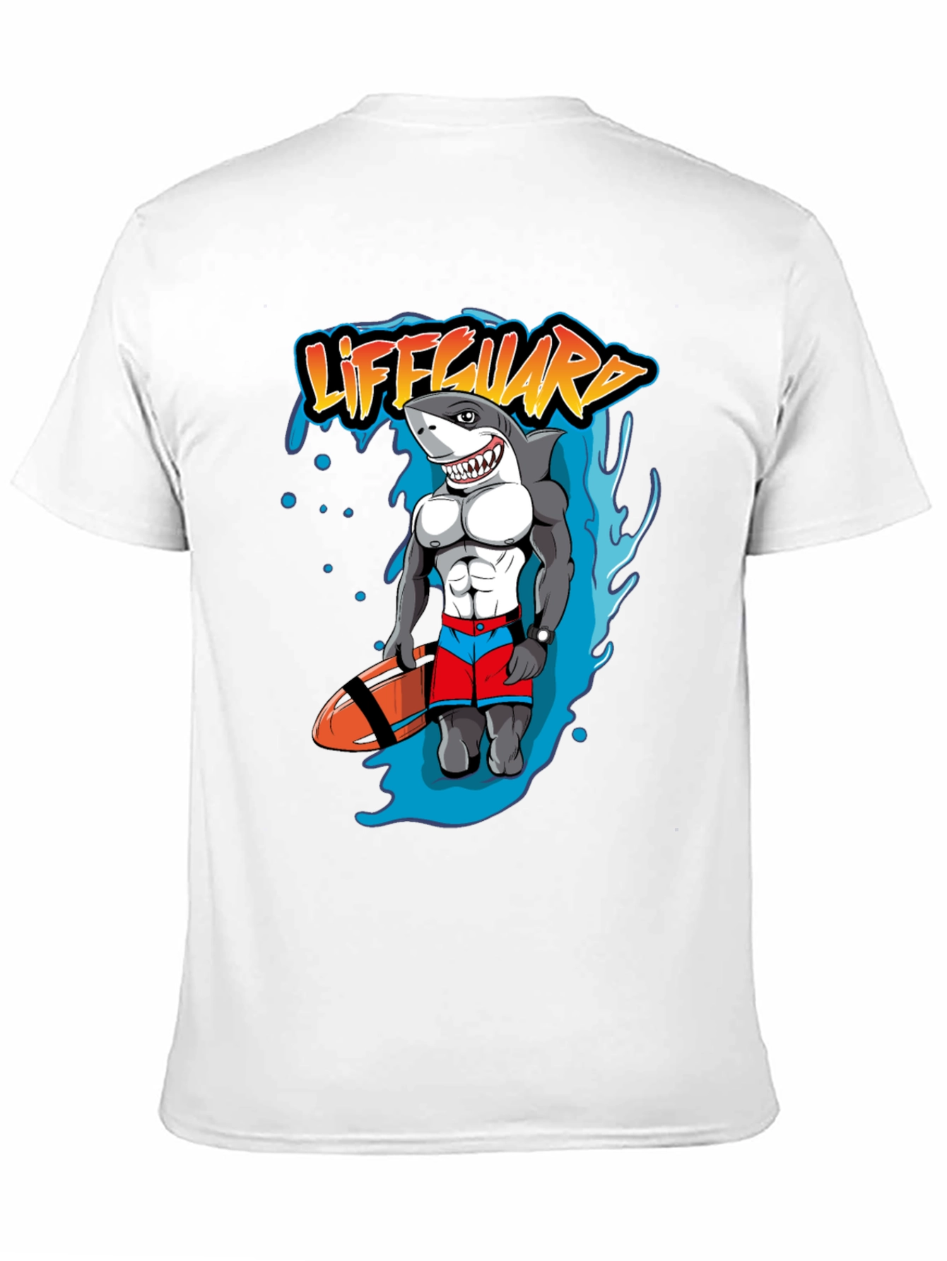 Lifeguard Shark Graphic Tee