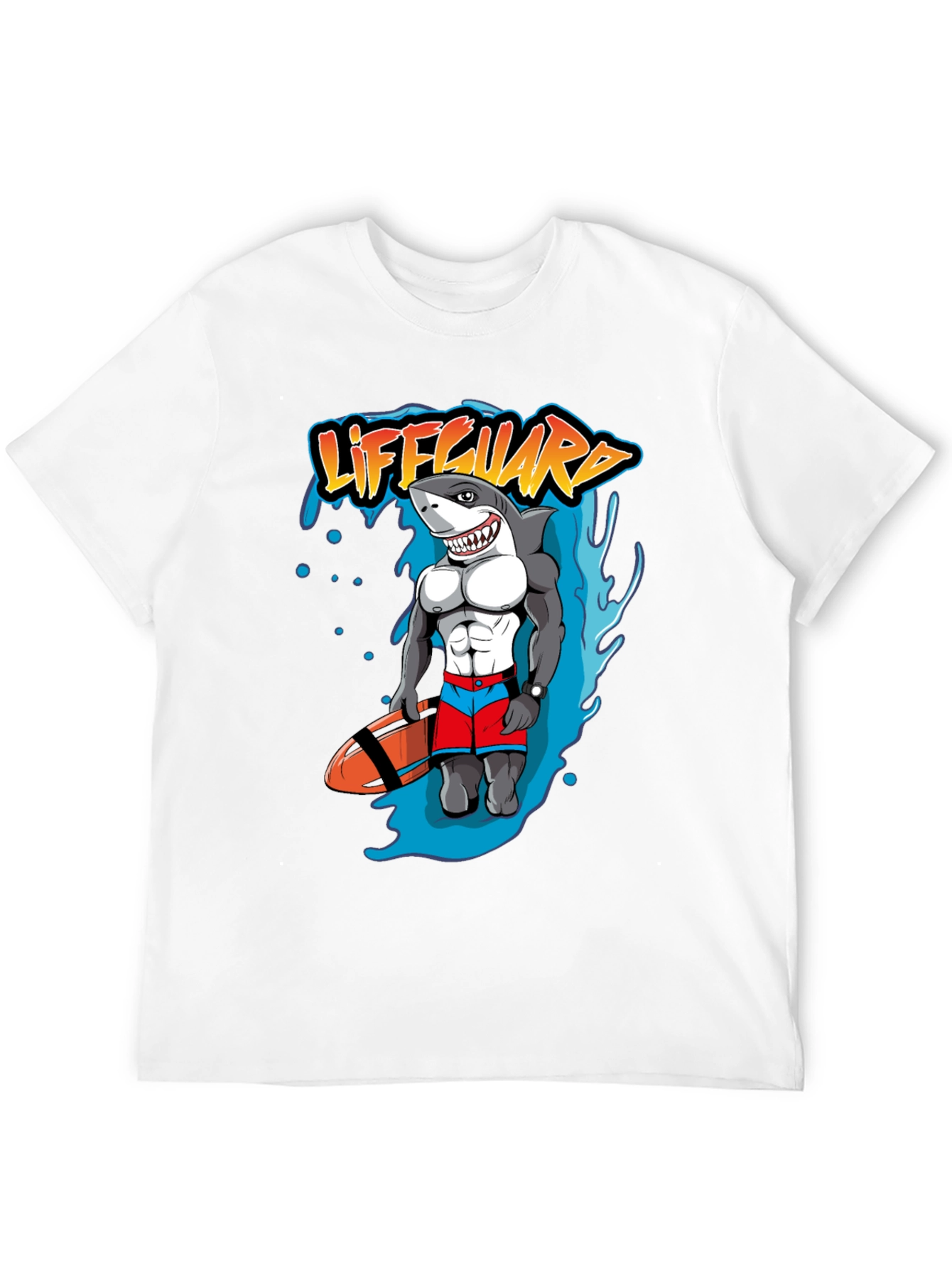 Lifeguard Shark Graphic Tee