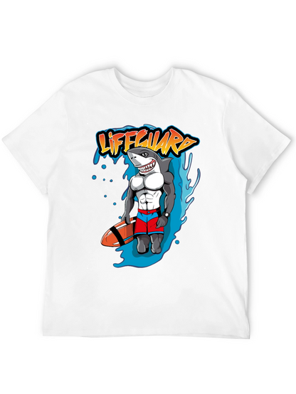 Lifeguard Shark Graphic Tee