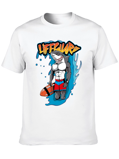 Lifeguard Shark Graphic Tee
