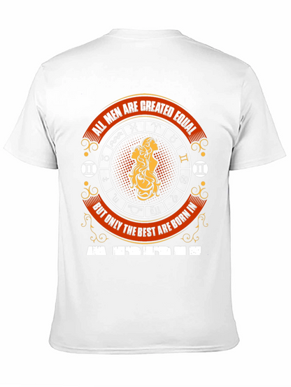 Gemini Zodiac T-Shirt - All Men Are Created Equal