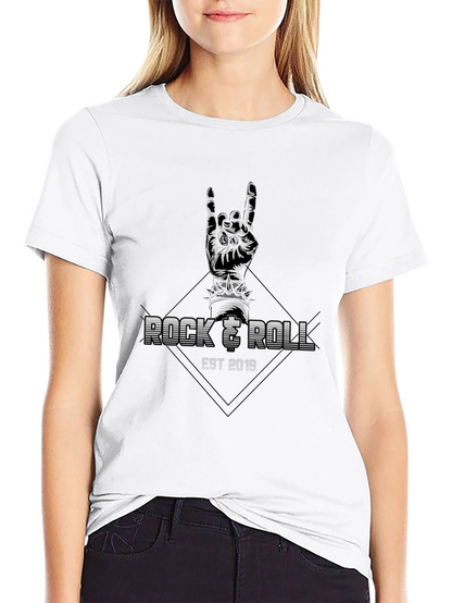 Rock & Roll EST 2019 Graphic T-Shirt