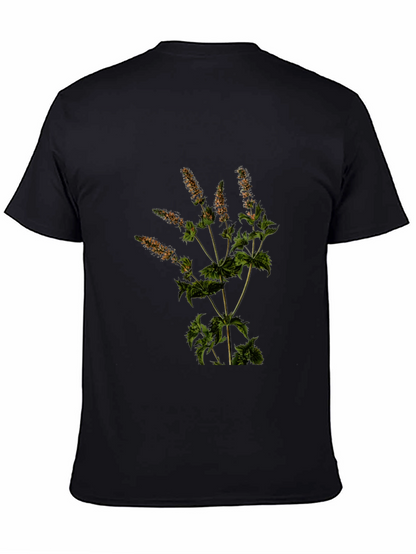 Botanical Print T-Shirt - Nature Inspired Tee