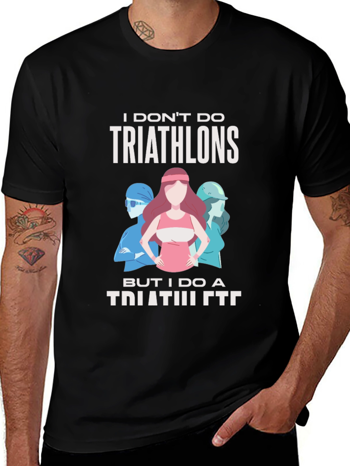 Triathlon Funny T-Shirt