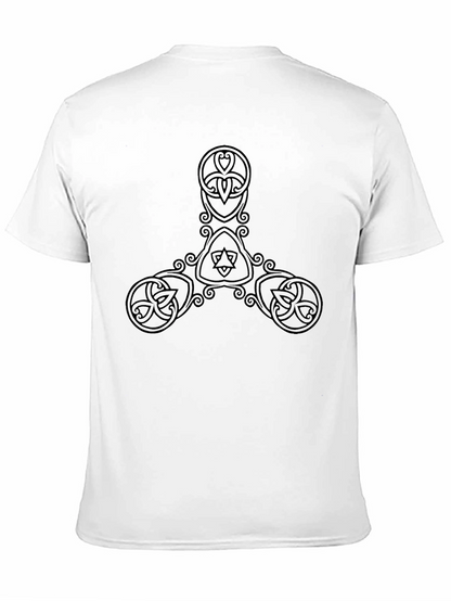 Celtic Knot Design Black T-Shirt