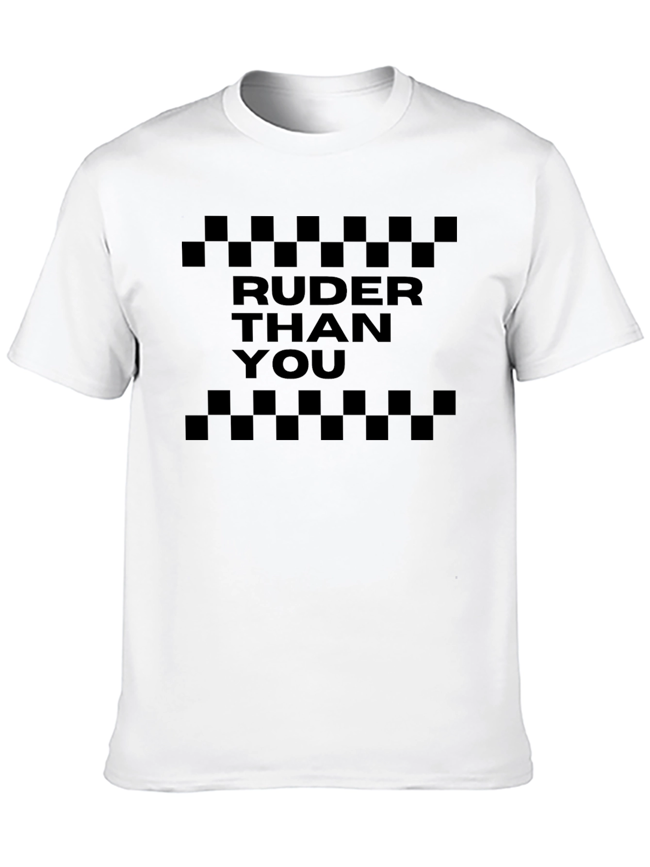 Ruder Than You Graphic Tee - Black