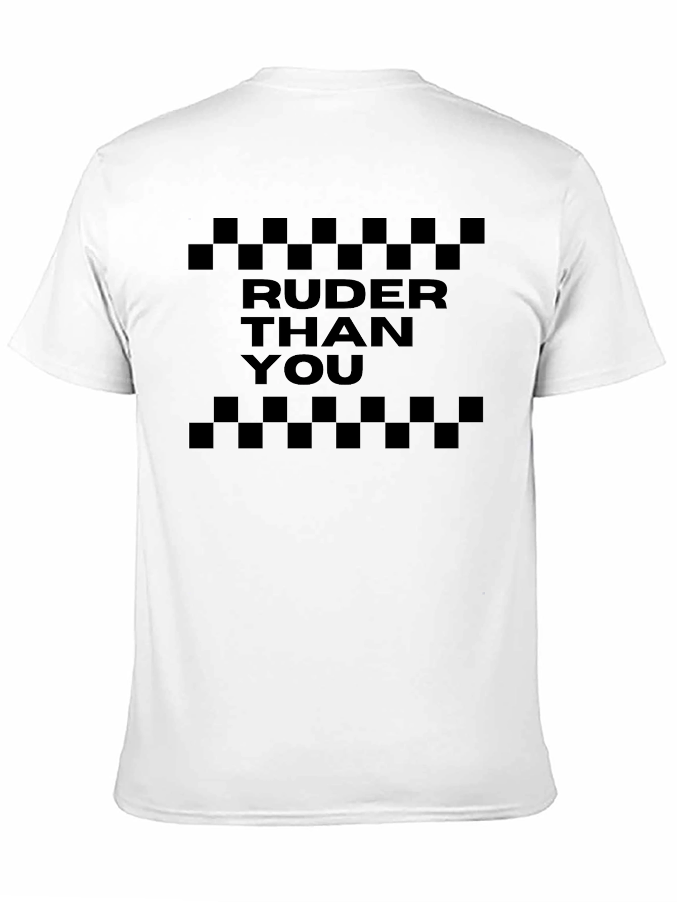 Ruder Than You Graphic Tee - Black