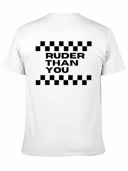 Ruder Than You Graphic Tee - Black