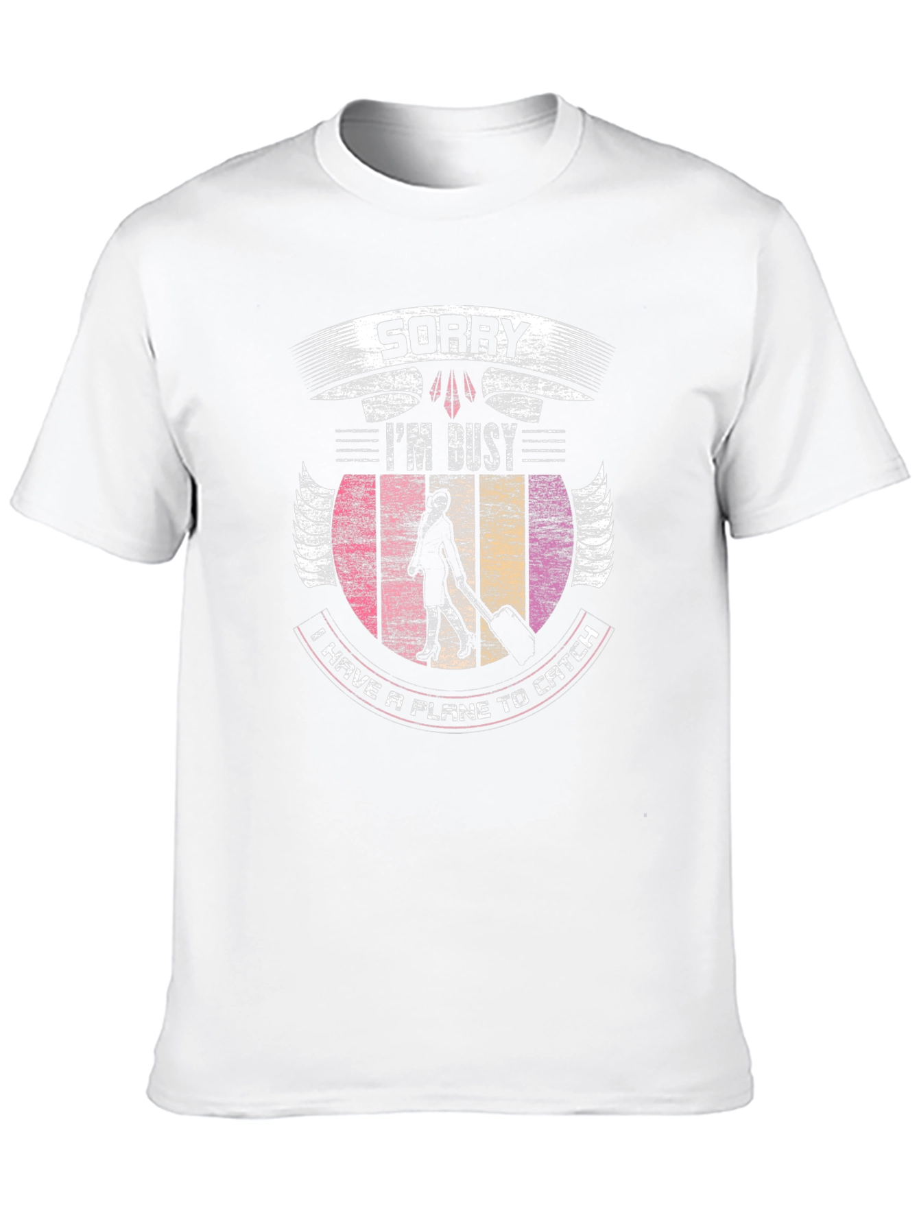 Sorry Im Busy T-Shirt - Aviation Travel Tee