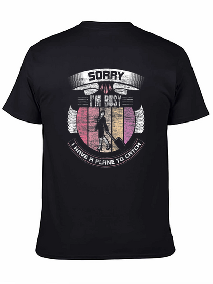 Sorry Im Busy T-Shirt - Aviation Travel Tee
