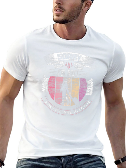 Sorry Im Busy T-Shirt - Aviation Travel Tee