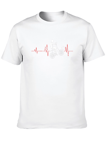 Mountain Bike Heartbeat T-Shirt