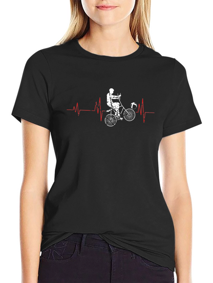 Mountain Bike Heartbeat T-Shirt