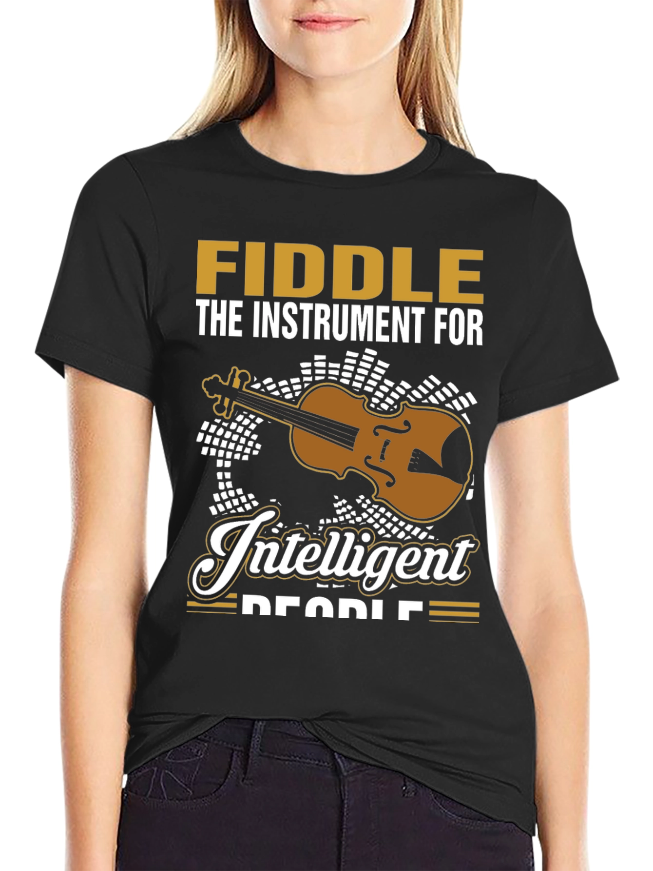 Fiddle Instrument T-Shirt