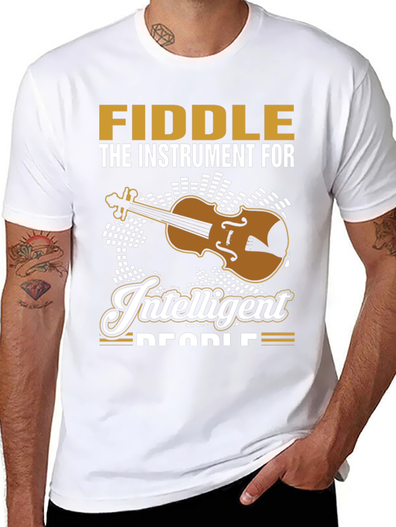 Fiddle Instrument T-Shirt