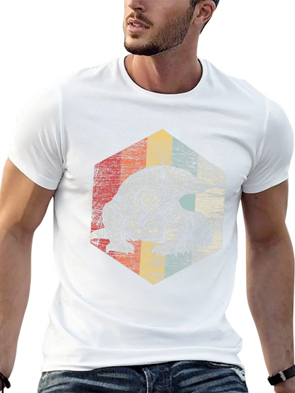 Retro Komodo Dragon Graphic Tee