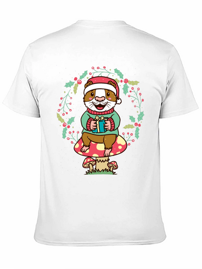 Festive Guinea Pig Christmas T-Shirt