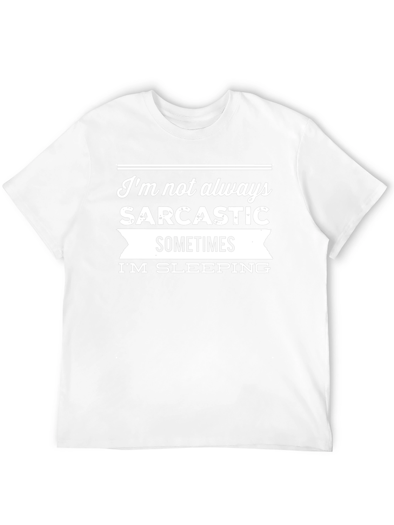 Sarcastic Sleeping T-Shirt - Funny Graphic Tee