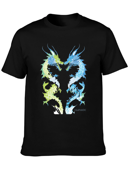 Dragon Print Graphic Tee