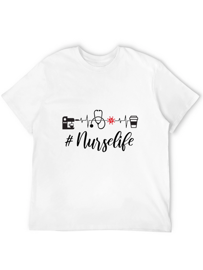 Nurse Life Graphic Tee - Black Unisex Shirt