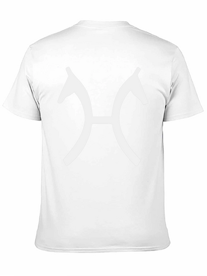 Black Horse Head Symbol Tee