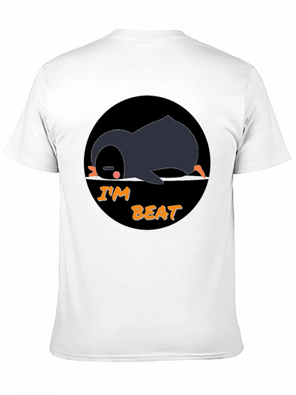 Im Beat Penguin T-Shirt - Black Cotton Tee
