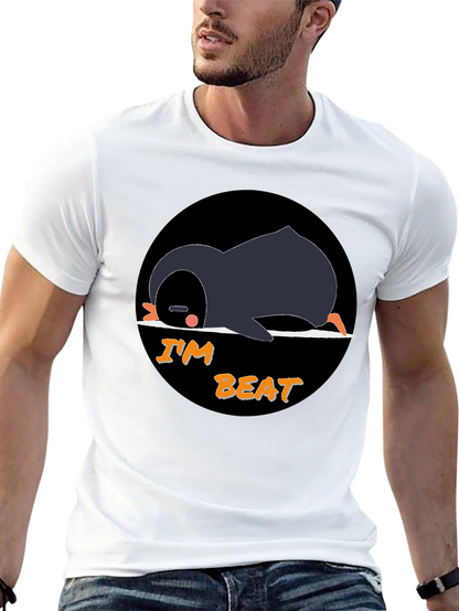 Im Beat Penguin T-Shirt - Black Cotton Tee