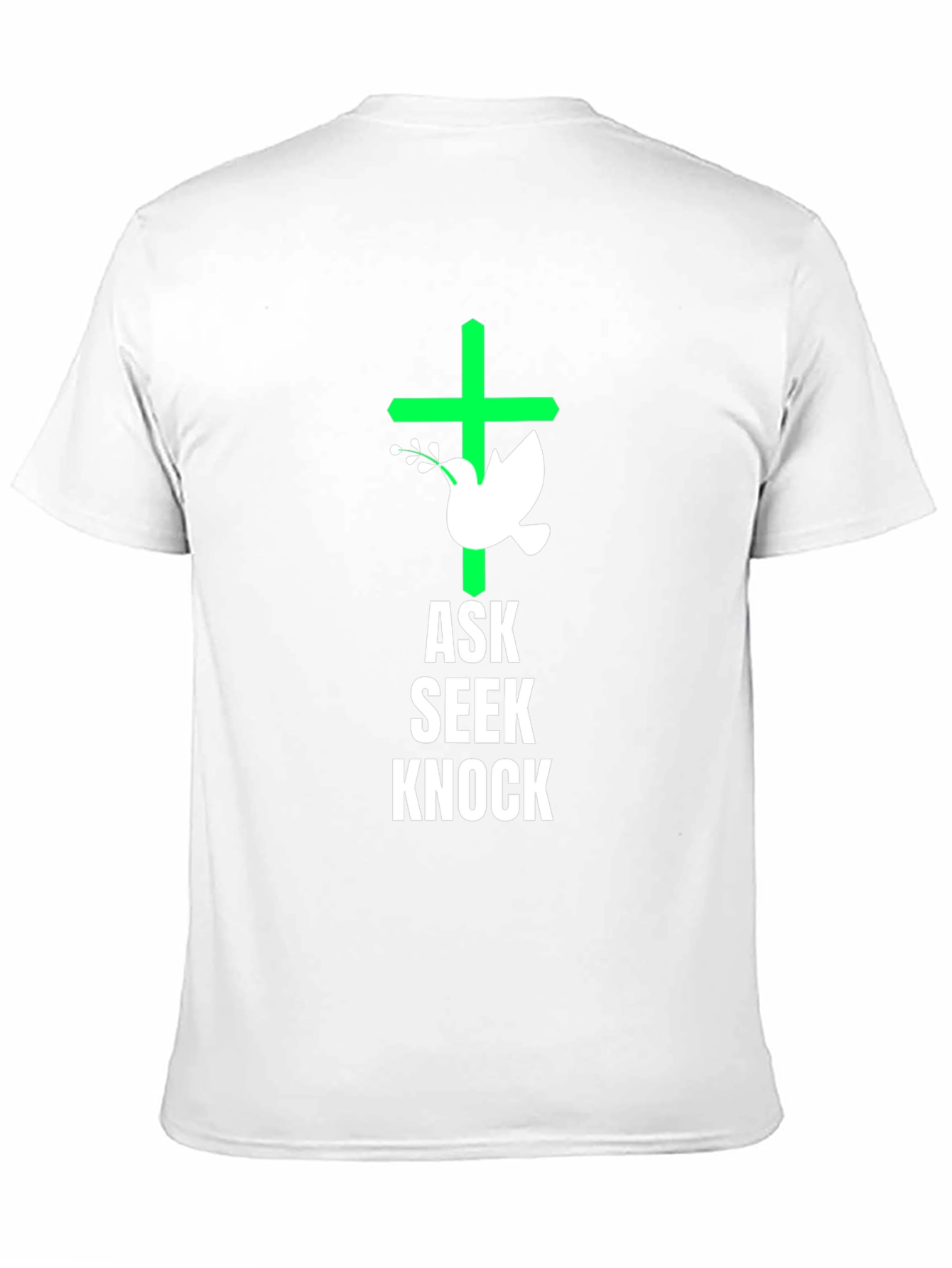 Ask Seek Knock Graphic Tee