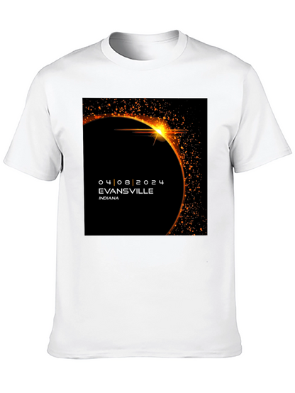 Evansville Eclipse 2024 T-Shirt - Total Solar Eclipse Souvenir