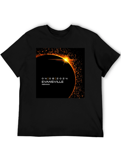 Evansville Eclipse 2024 T-Shirt - Total Solar Eclipse Souvenir
