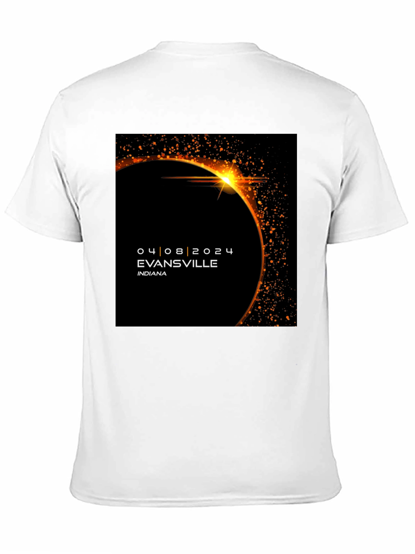 Evansville Eclipse 2024 T-Shirt - Total Solar Eclipse Souvenir