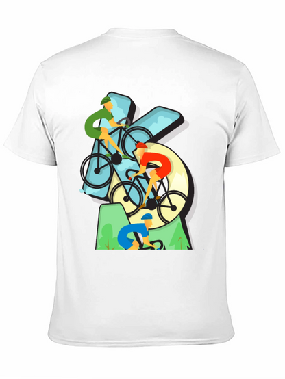 Cyclist Graphic Tee - Black