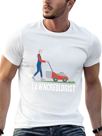 Lawncreologist Graphic T-Shirt - Gardener Gift