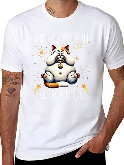 Mercury Retrograde Cat T-Shirt