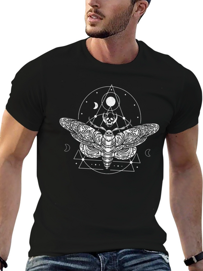 Moth & Skull Graphic Tee