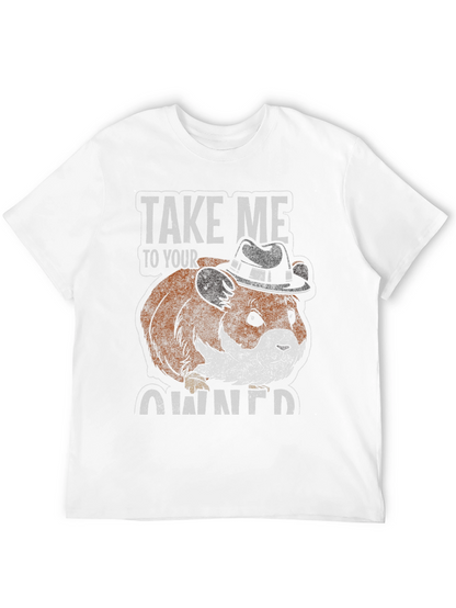 Hamster Owner T-Shirt Funny Pet Graphic Tee