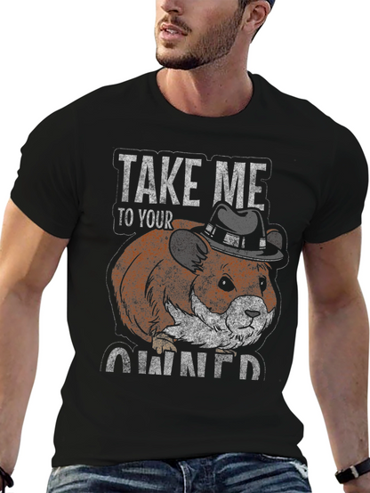 Hamster Owner T-Shirt Funny Pet Graphic Tee
