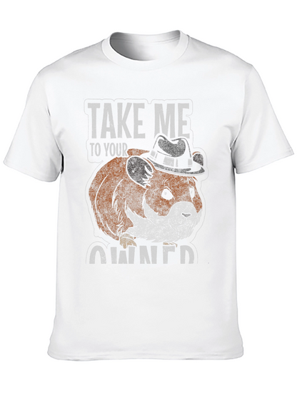 Hamster Owner T-Shirt Funny Pet Graphic Tee