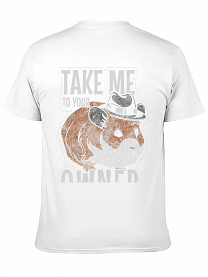 Hamster Owner T-Shirt Funny Pet Graphic Tee