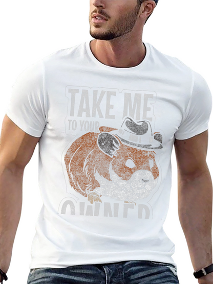 Hamster Owner T-Shirt Funny Pet Graphic Tee